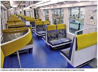 Train interior