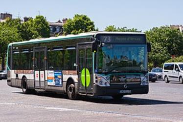 Bus 73 heading towards the Musée d'Orsay