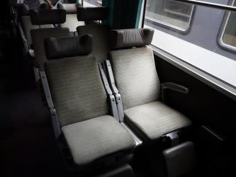 Sleeperette car interior